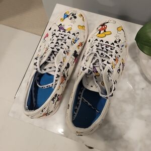 Disney Canvas Lace Up Mickey Sneakers